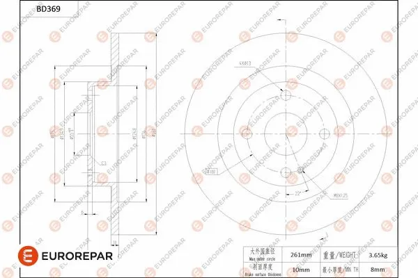 Brake Disc (1684281180)