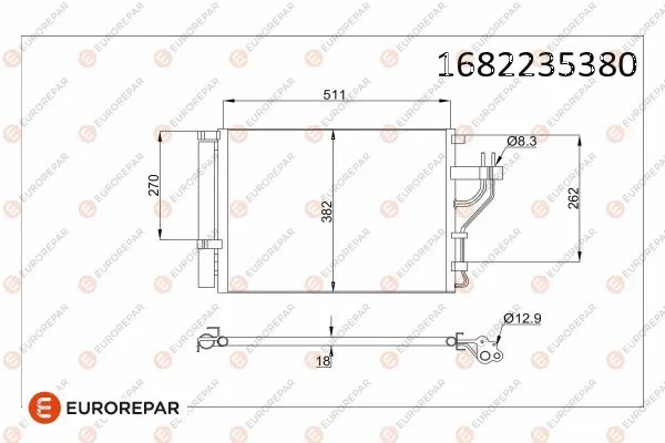 Condenser, air conditioning (1682235380)