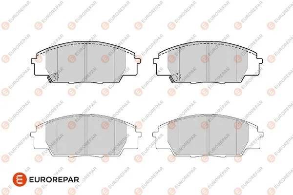 Brake Pad Set, disc brake (1686266380)