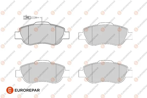 Brake Pad Set, disc brake (1682314980)