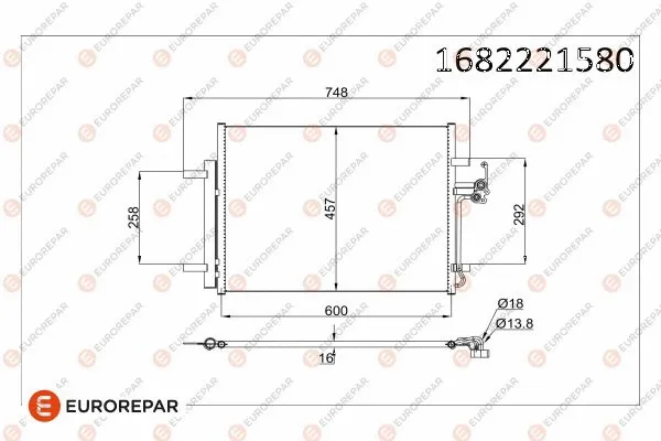Condenser, air conditioning (1682221580)