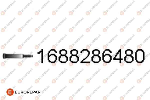 Bolt, exhaust system (1688286480)