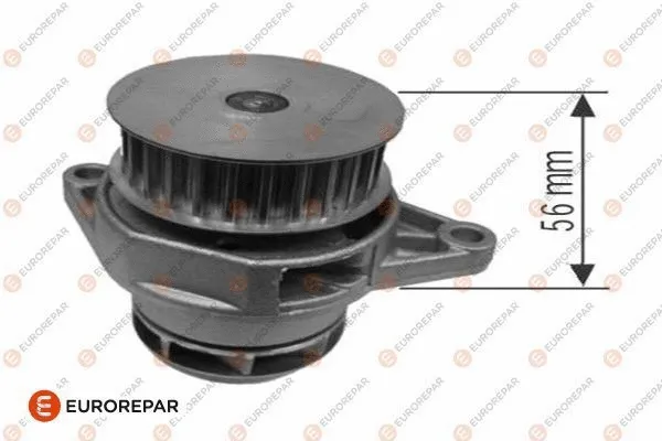 Water Pump, engine cooling (1623102980)