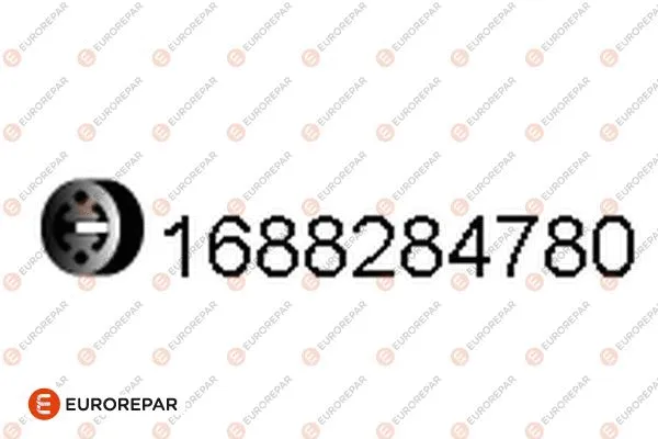 Rubber Strip, exhaust system (1688284780)