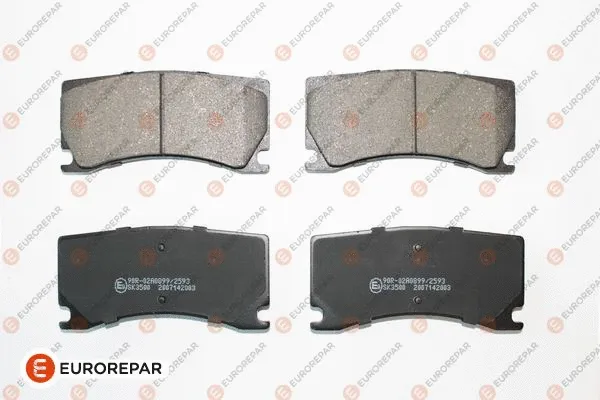 Brake Pad Set, disc brake (1675992680)