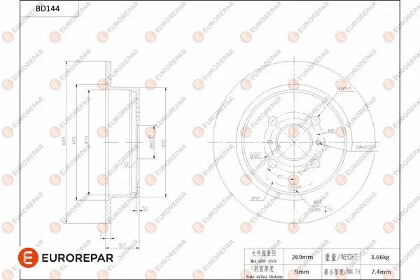 Brake Disc (1684258680)