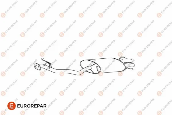 Rear Muffler (E12850H)