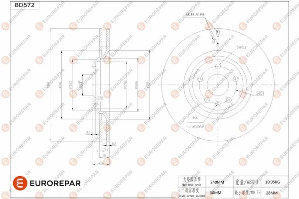 Brake Disc (1684301480)