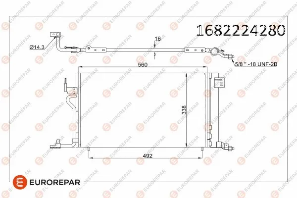 Condenser, air conditioning (1682224280)
