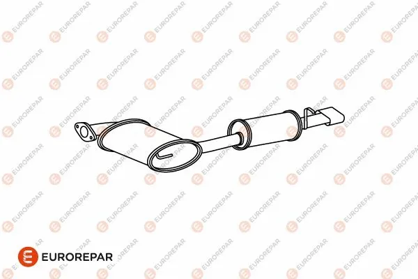 Rear Muffler (E12888P)