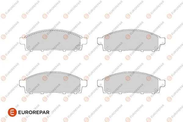 Brake Pad Set, disc brake (1686264980)