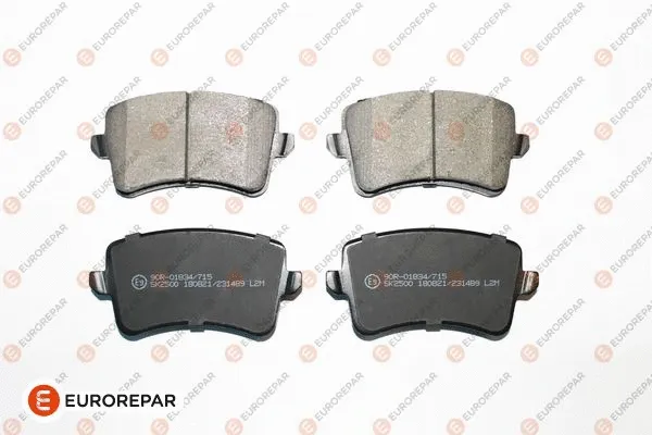 Brake Pad Set, disc brake (1617271980)