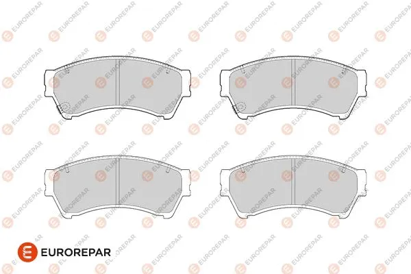 Brake Pad Set, disc brake (1686266580)