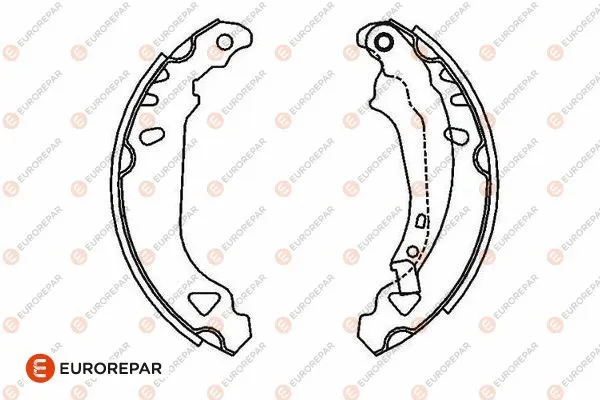 Brake Shoe Set (1643195080)