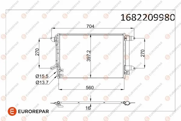Condenser, air conditioning (1682209980)