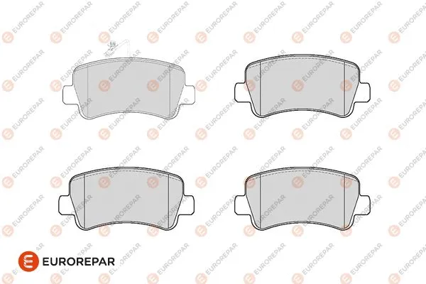 Brake Pad Set, disc brake (1686270980)