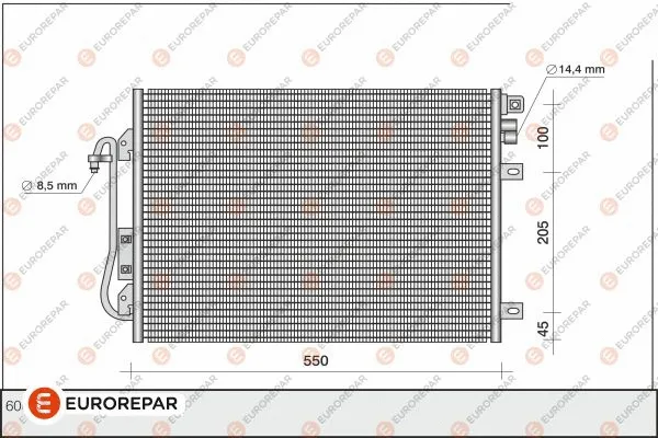 Condenser, air conditioning (1610162380)
