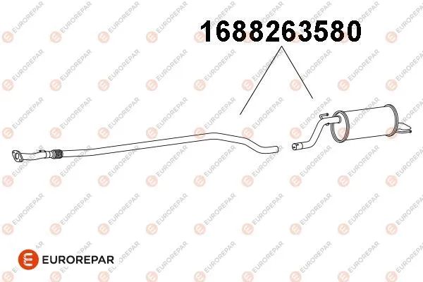 Rear Muffler (1688263580)