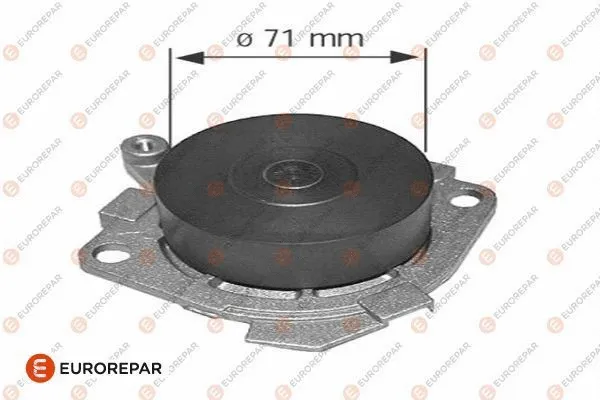 Water Pump, engine cooling (1623101280)