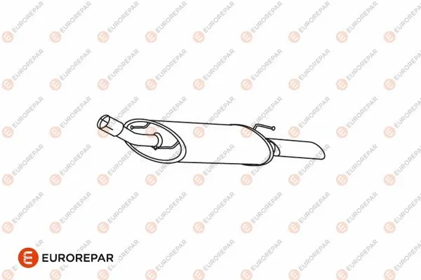 Rear Muffler (E12833V)