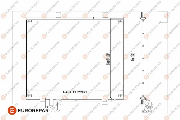 Condenser, air conditioning (1610159980)