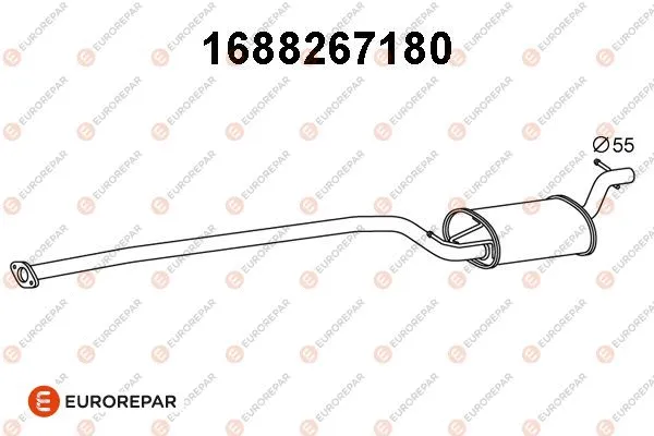 Centre Muffler (1688267180)