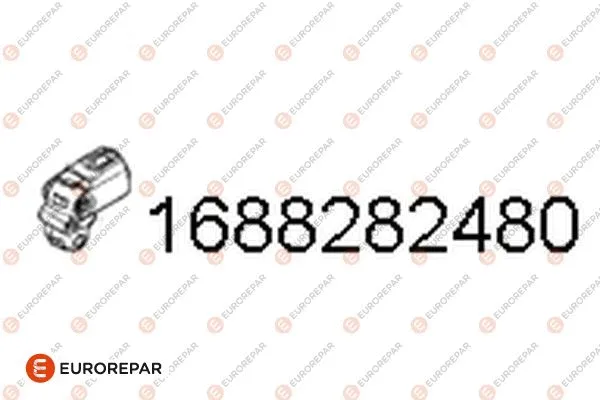 Rubber Strip, exhaust system (1688282480)