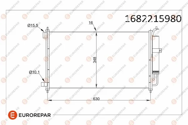 Condenser, air conditioning (1682215980)