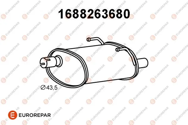 Rear Muffler (1688263680)