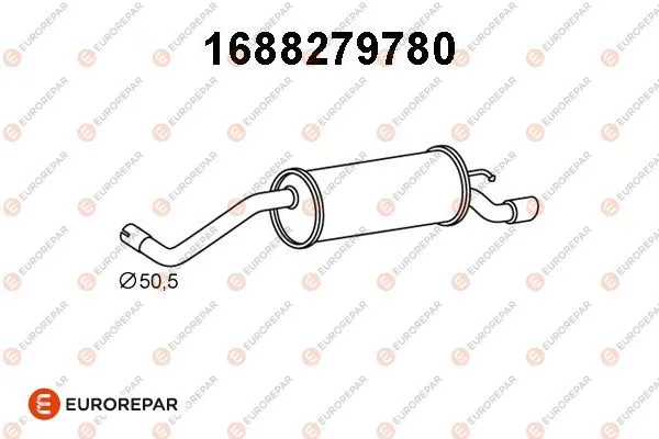 Rear Muffler (1688279780)