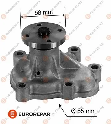 Water Pump, engine cooling (1637177580)
