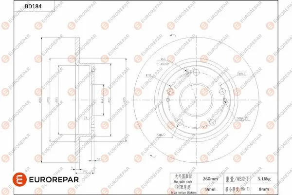 Brake Disc (1684262680)