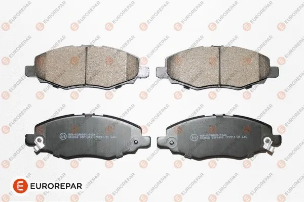 Brake Pad Set, disc brake (1675993180)