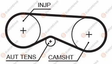 Timing Belt (1633134680)