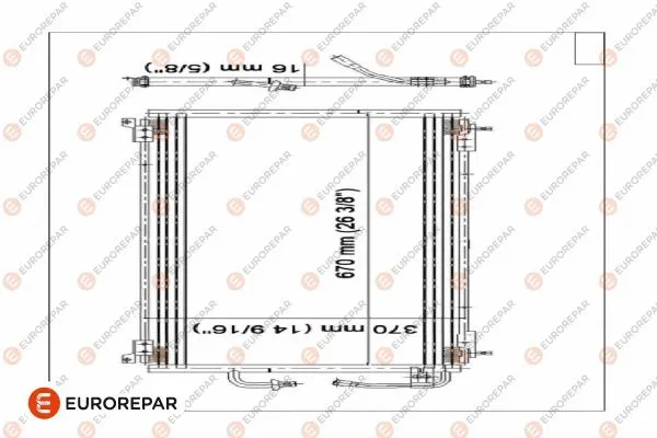 Condenser, air conditioning (E163299)