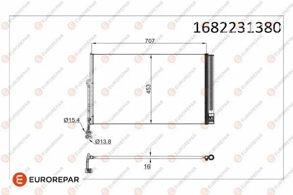 Condenser, air conditioning (1682231380)