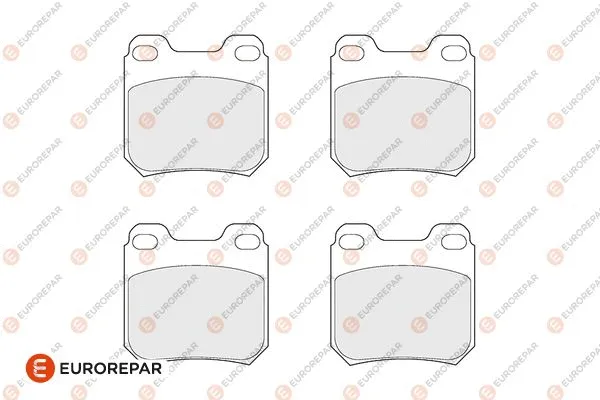 Brake Pad Set, disc brake (1686269280)