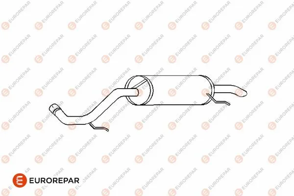 Rear Muffler (E12824E)