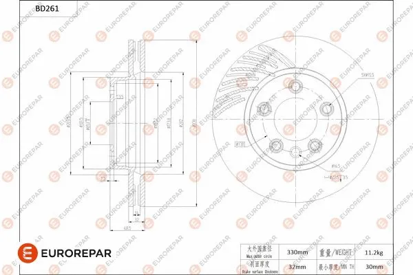 Brake Disc (1684270380)
