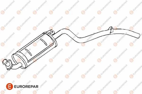 Rear Muffler (E12879K)