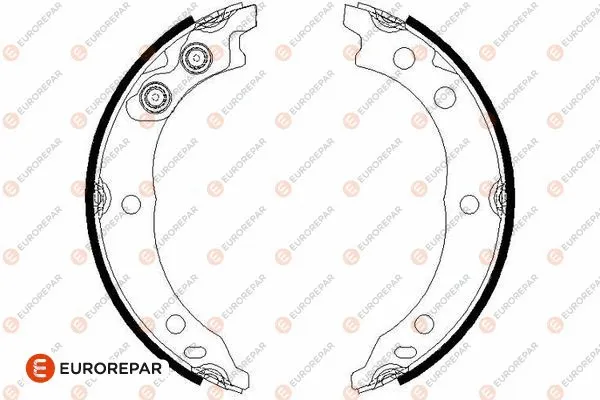 Brake Shoe Set (1643187280)