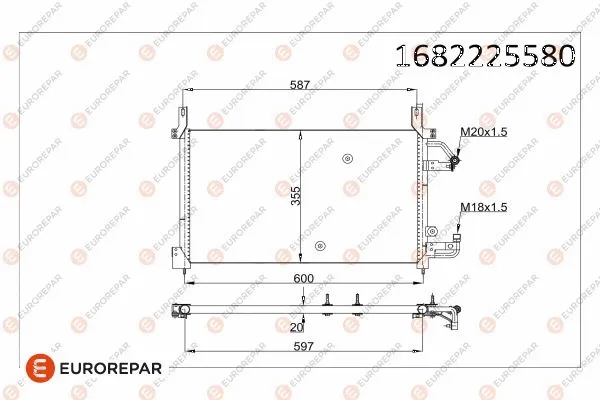 Condenser, air conditioning (1682225580)