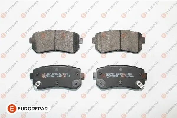 Brake Pad Set, disc brake (1681162080)