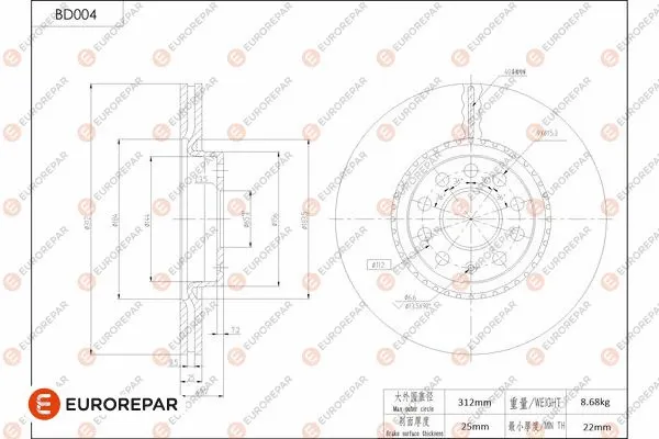 Brake Disc (1684244680)