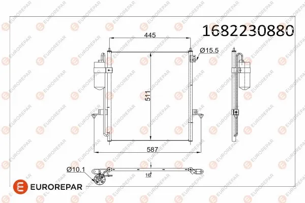 Condenser, air conditioning (1682230880)