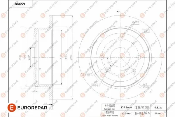 Brake Disc (1684250180)