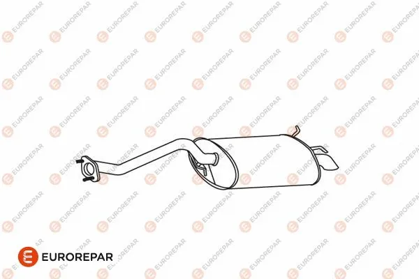 Rear Muffler (E12804N)