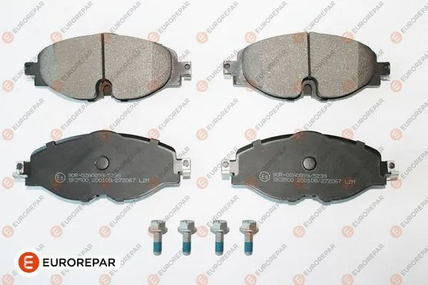 Brake Pad Set, disc brake (1681162380)