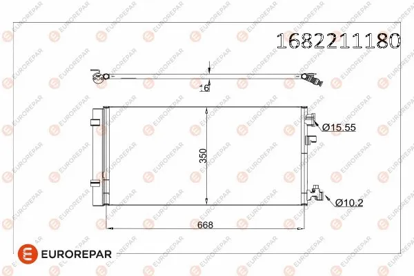 Condenser, air conditioning (1682211180)