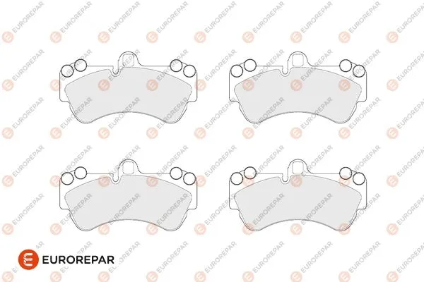 Brake Pad Set, disc brake (1686273580)